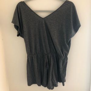 GREY ROMPER